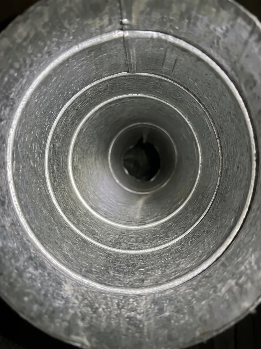 Air duct cleaning result #8 — after cleaning