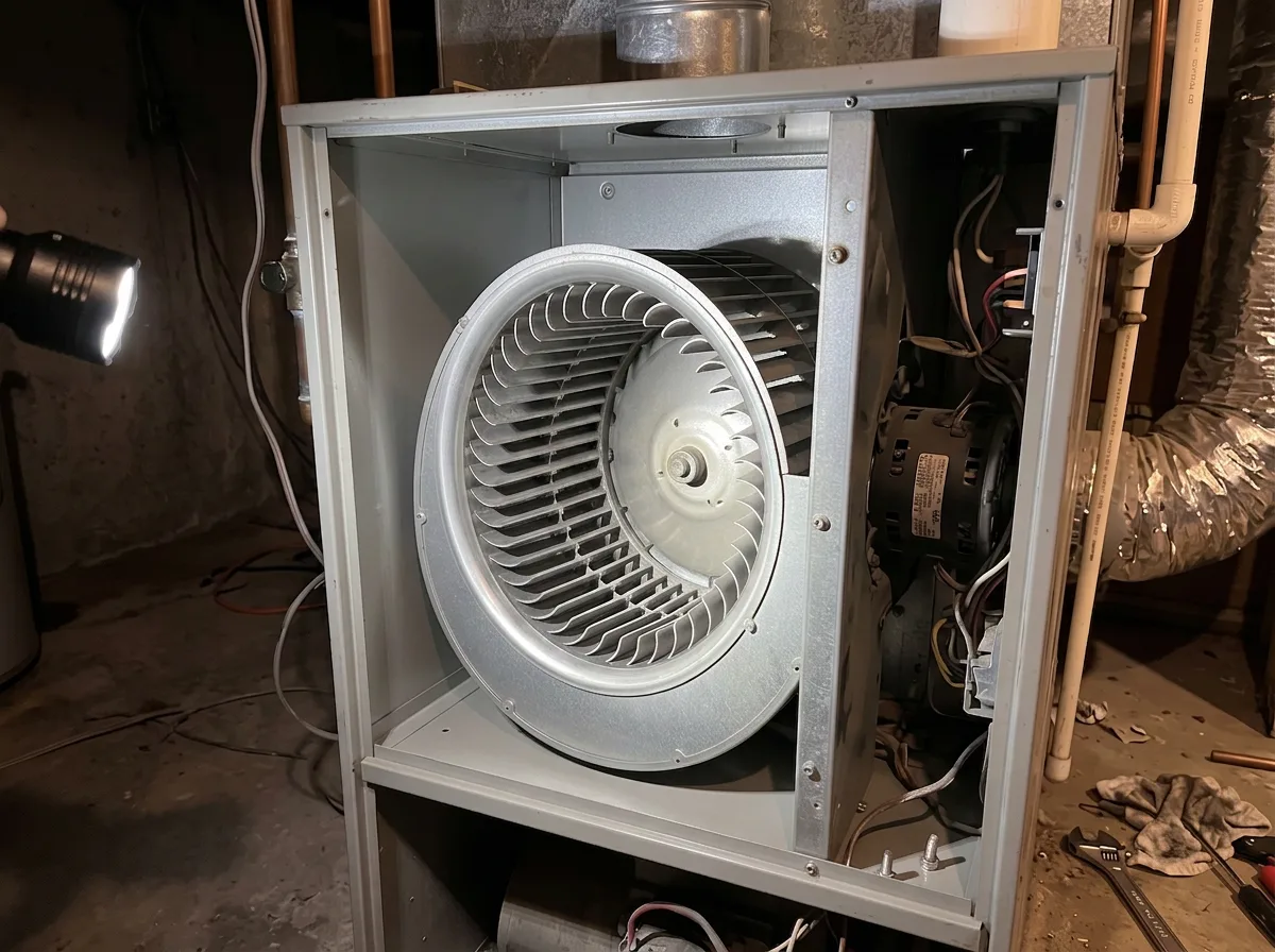 Air duct cleaning result #5 — after cleaning