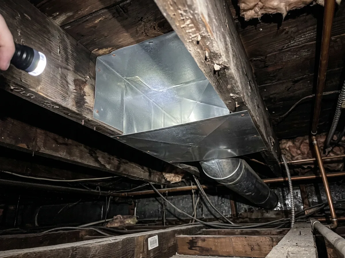 Air duct cleaning result #19 — after cleaning