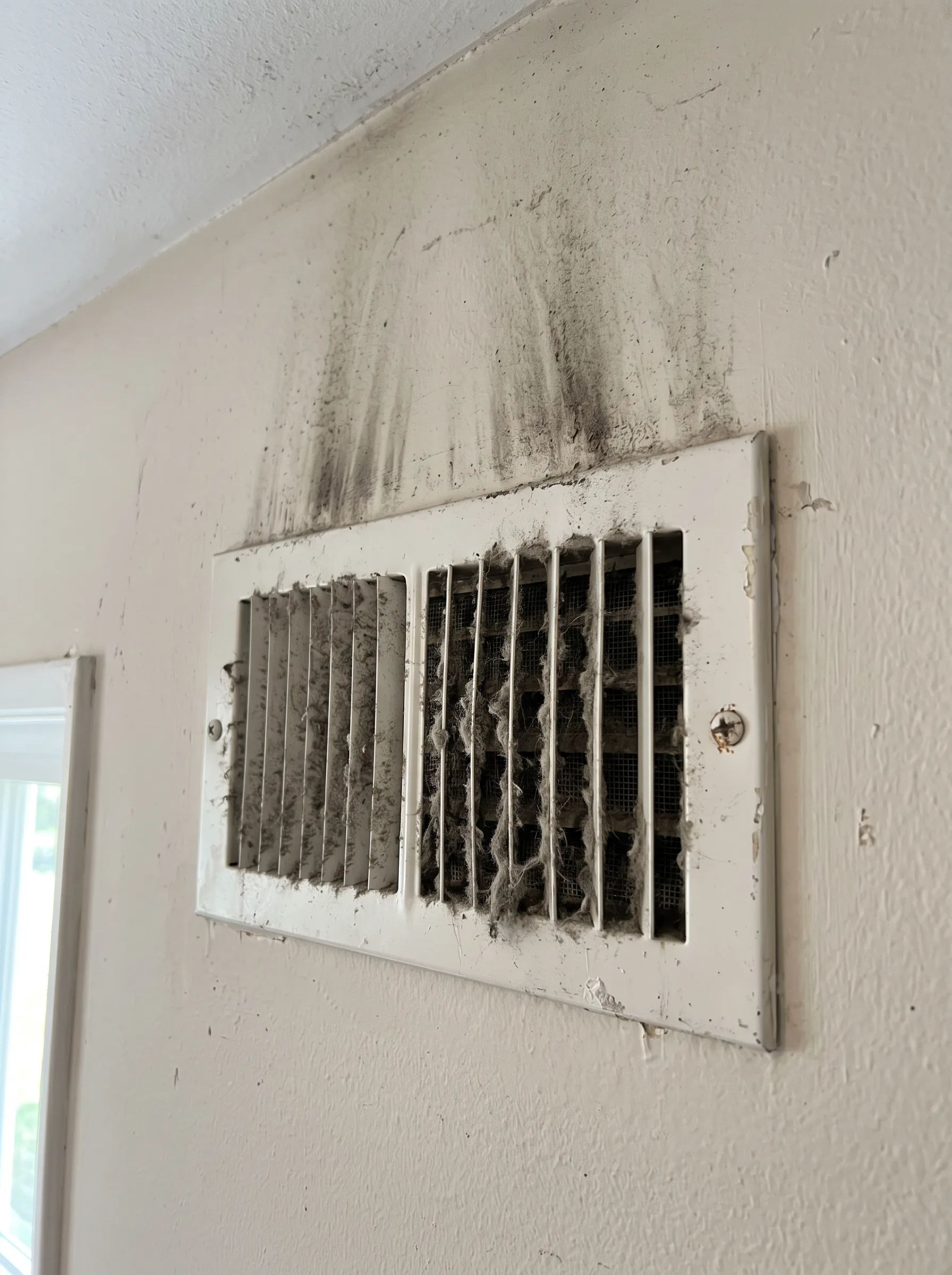 Air duct cleaning result #13 — before cleaning