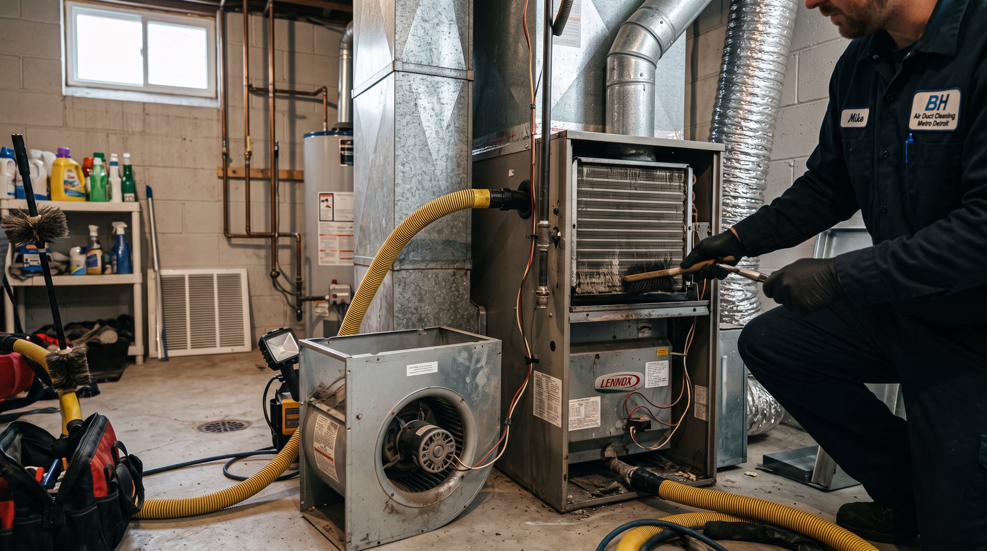furnace coil — BH Air Duct Cleaning Metro Detroit, Metro Detroit, MI
